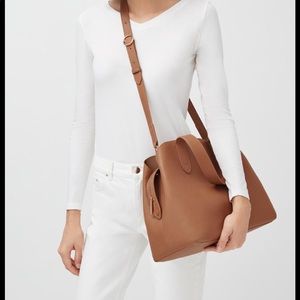 Cuyana Zippered Satchel Bag
